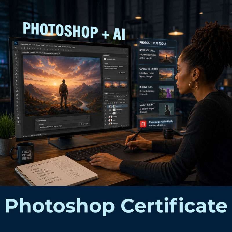 Adobe Photoshop Certificate - Saturday Cohort